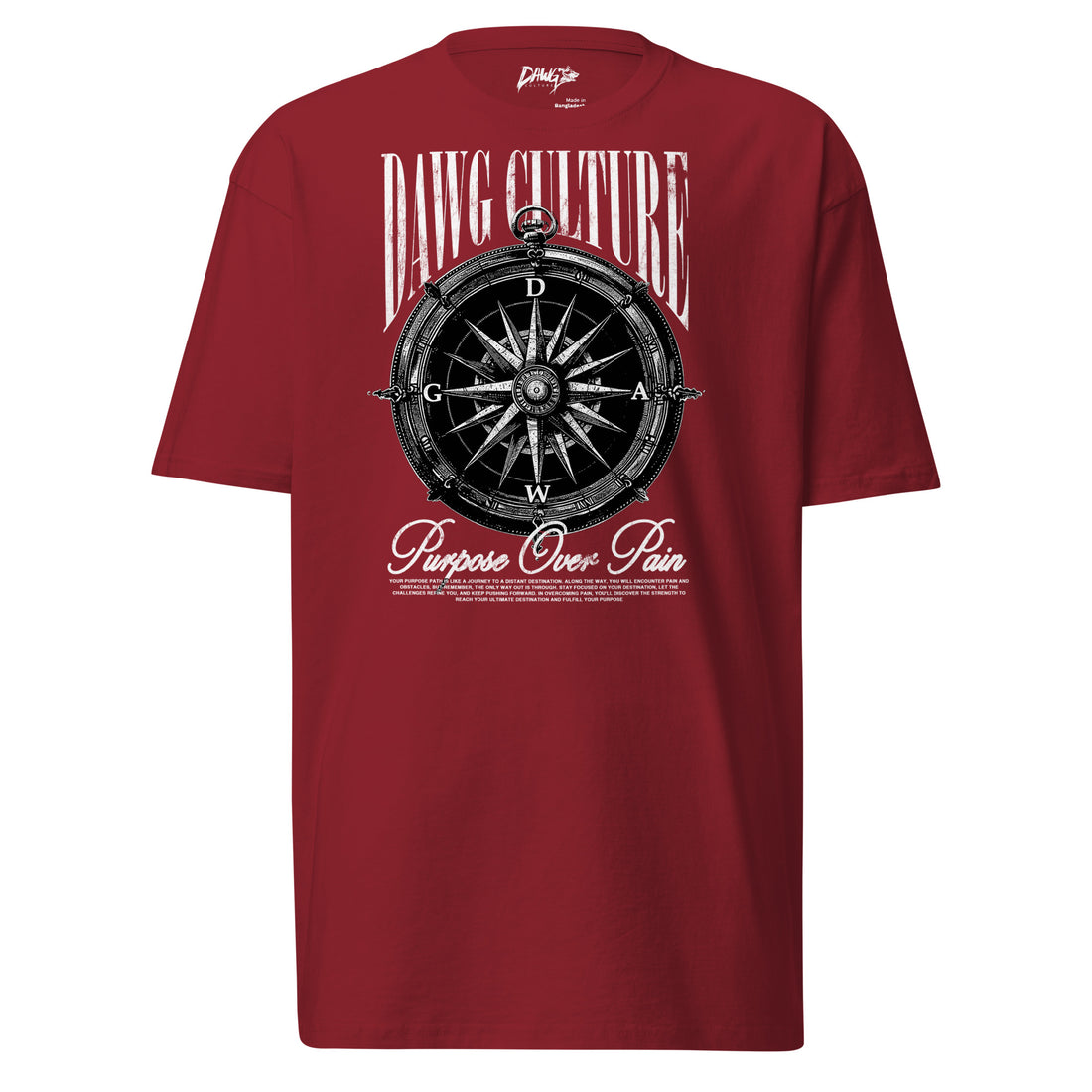 NEW "Purpose Over Pain" Premium Heavyweight Tee