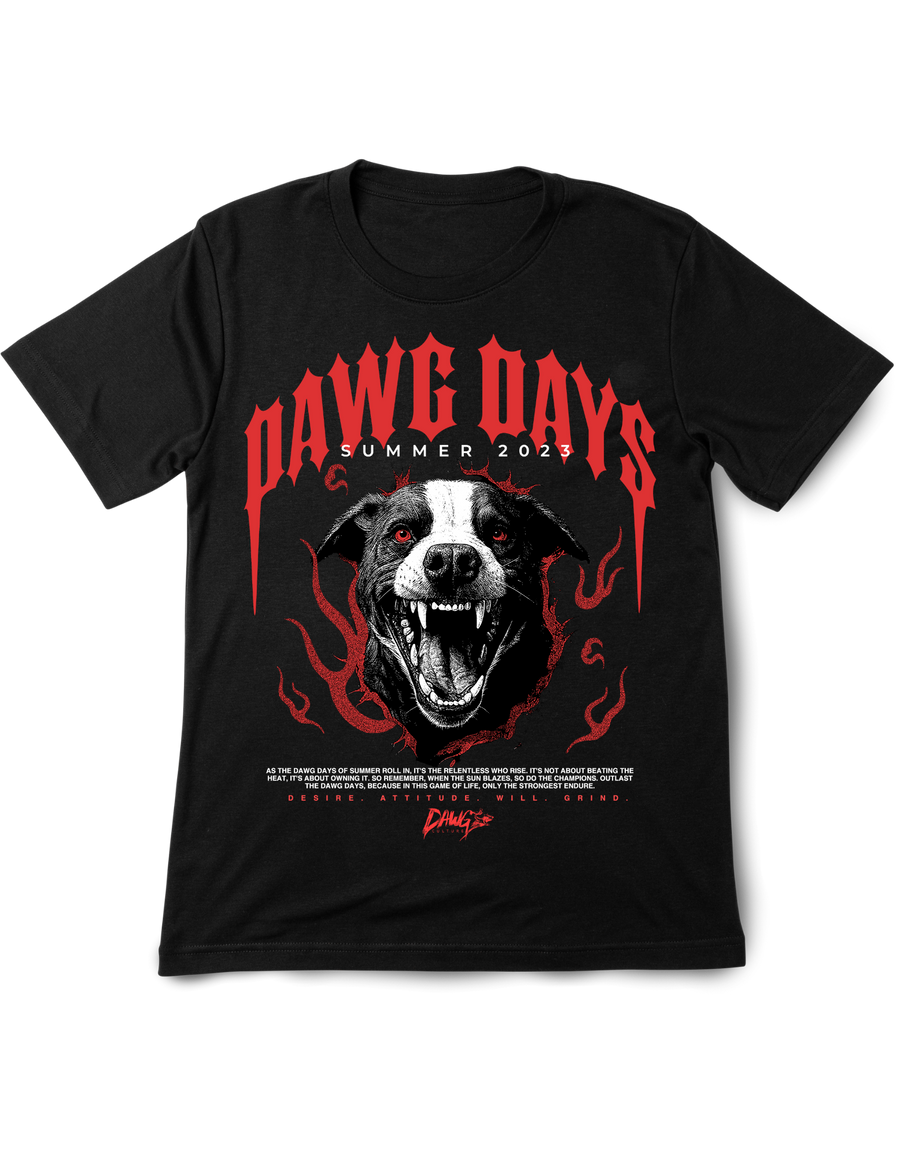 "RED FLAME" DAWG Days 2023 T-Shirt
