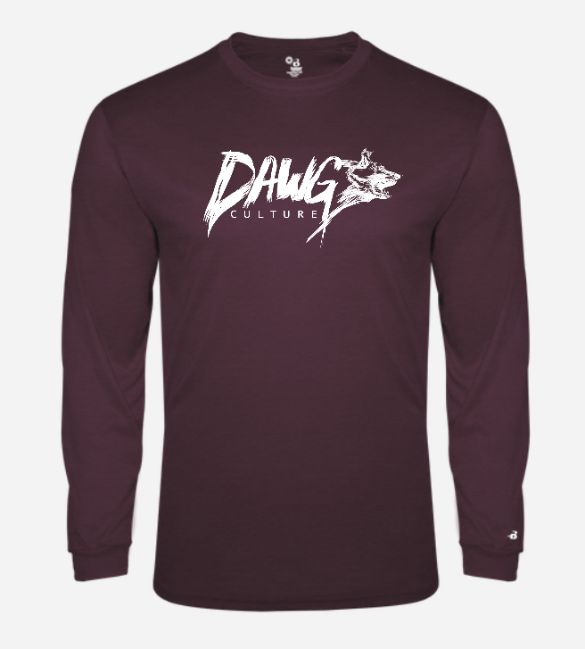Youth DAWG L/S Tri-Blend Performance Tee